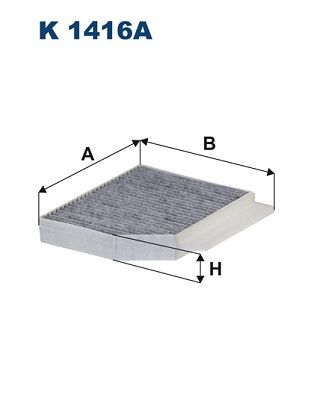 FILTRON K 1416A Filter, cabin air