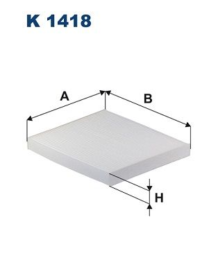 Filter, cabin air FILTRON K 1418