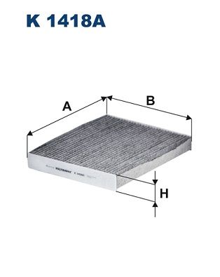 FILTRON K 1418A Filter, cabin air