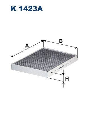 FILTRON K 1423A Filter, cabin air