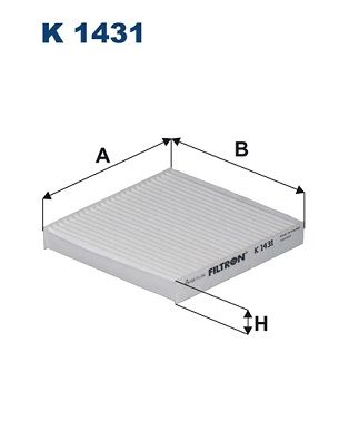 Filter, cabin air FILTRON K 1431