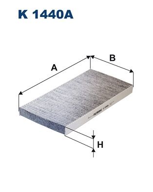 Filter, cabin air FILTRON K 1440A