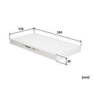 Filter, cabin air FILTRON K 1466