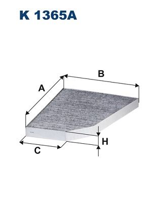 Filter, cabin air FILTRON K 1365A