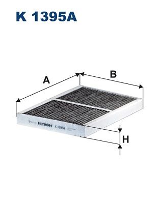 Filter, cabin air FILTRON K 1395A