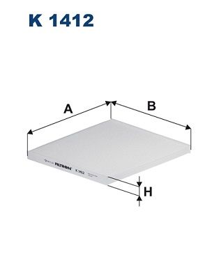 FILTRON K 1412 Filter, cabin air