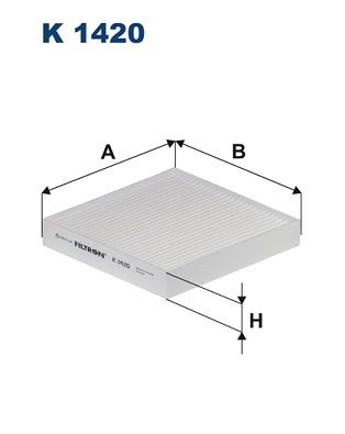 FILTRON K 1420 Filter, cabin air