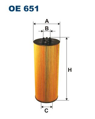 Oil Filter FILTRON OE 651