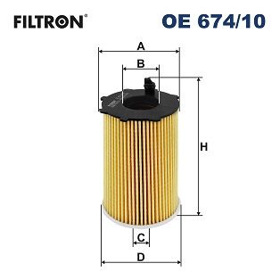FILTRON OE 674/10 Oil Filter