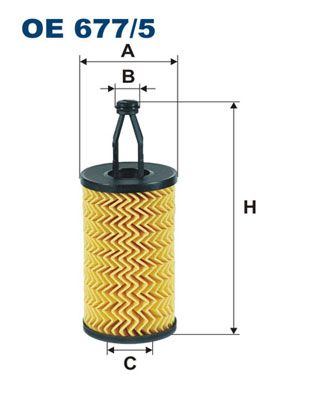 FILTRON OE 677/5 Oil Filter