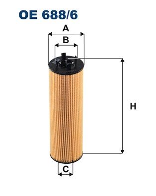 Oil Filter FILTRON OE 688/6