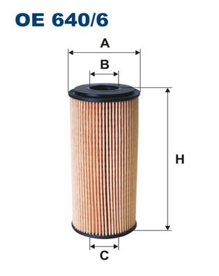 FILTRON OE 640/6 Oil Filter
