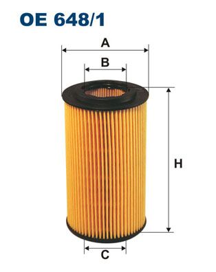 FILTRON OE 648/1 Oil Filter