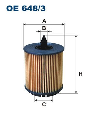 FILTRON OE 648/3 Oil Filter