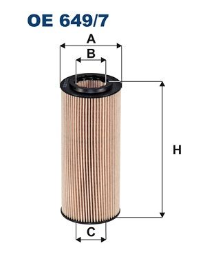 FILTRON OE 649/7 Oil Filter