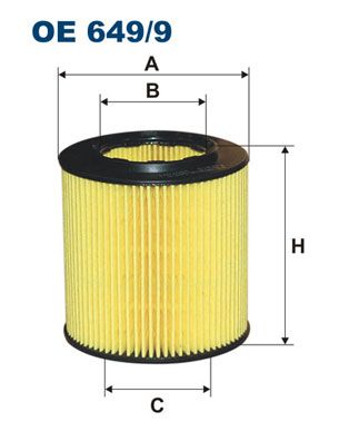 Oil Filter FILTRON OE 649/9
