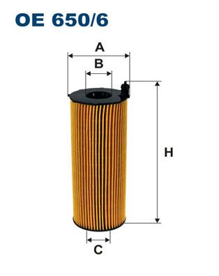 FILTRON OE 650/6 Oil Filter