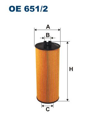 FILTRON OE 651/2 Oil Filter