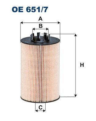 FILTRON OE 651/7 Oil Filter