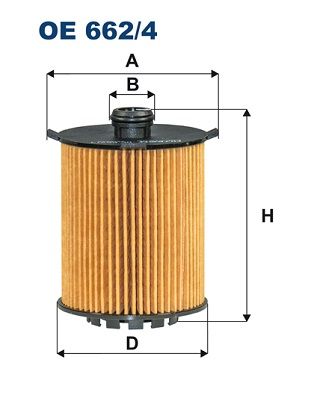 FILTRON OE 662/4 Oil Filter