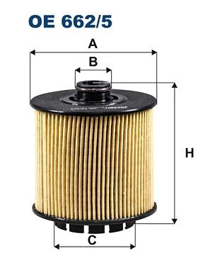 Oil Filter FILTRON OE 662/5
