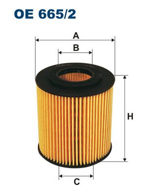 FILTRON OE 665/2 Oil Filter