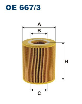 FILTRON OE 667/3 Oil Filter