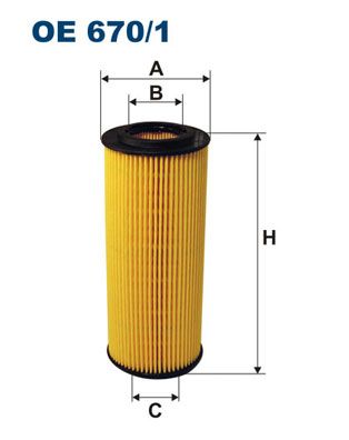 FILTRON OE 670/1 Oil Filter