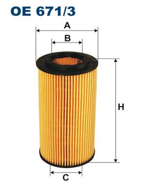 Oil Filter FILTRON OE 671/3
