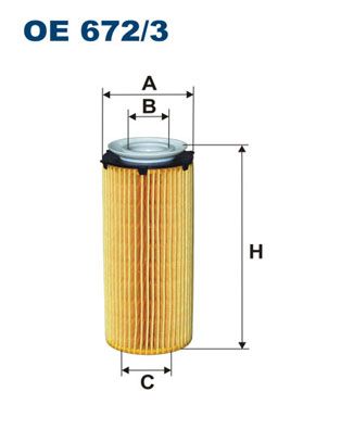 FILTRON OE 672/3 Oil Filter