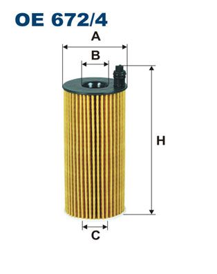 FILTRON OE 672/4 Oil Filter