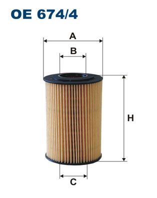 FILTRON OE 674/4 Oil Filter