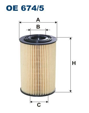 Oil Filter FILTRON OE 674/5