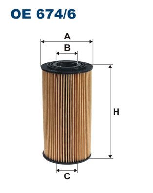 FILTRON OE 674/6 Oil Filter