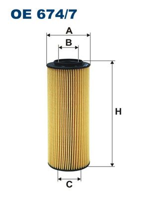 FILTRON OE 674/7 Oil Filter