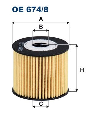 FILTRON OE 674/8 Oil Filter