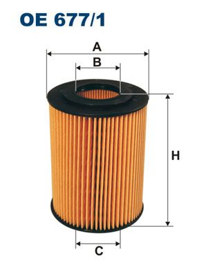 FILTRON OE 677/1 Oil Filter
