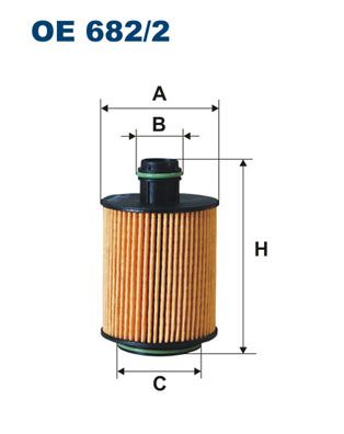 FILTRON OE 682/2 Oil Filter