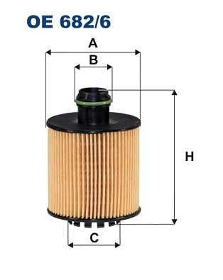 FILTRON OE 682/6 Oil Filter