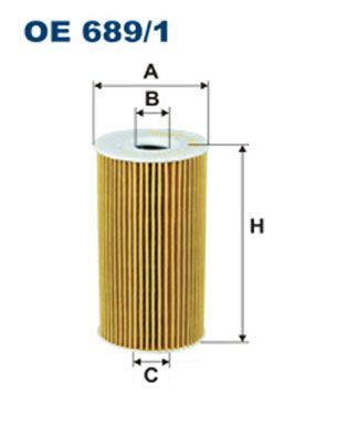 FILTRON OE 689/1 Oil Filter