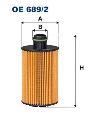 Oil Filter FILTRON OE 689/2