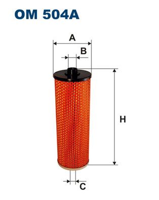Oil Filter FILTRON OM 504A