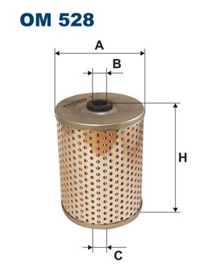 FILTRON OM 528 Filter, operating hydraulics