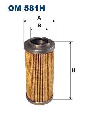 Filter, operating hydraulics FILTRON OM 581H