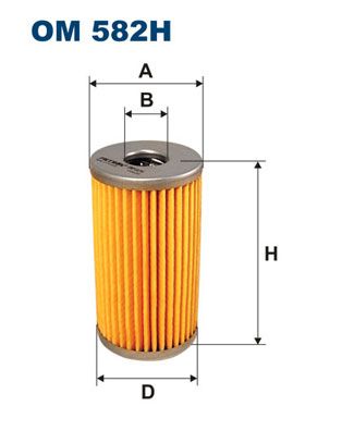 FILTRON OM 582H Filter, operating hydraulics