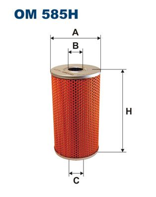 FILTRON OM 585H Filter, operating hydraulics