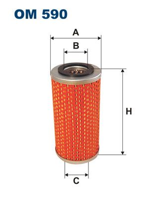Oil Filter FILTRON OM 590