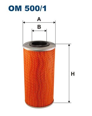 Oil Filter FILTRON OM 500/1
