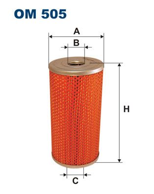 Oil Filter FILTRON OM 505