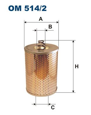 Oil Filter FILTRON OM 514/2